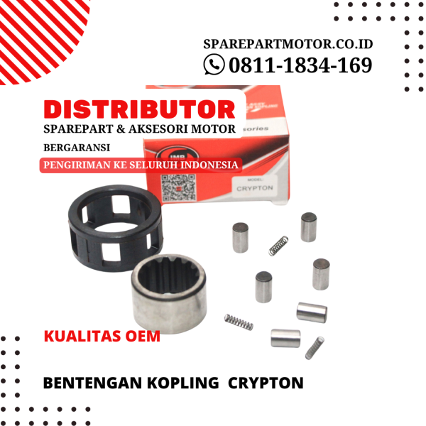 Bentengan kopling Crypton