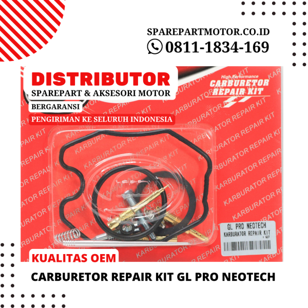 CARBURETOR REPAIR KIT GL PRO NEOTECH