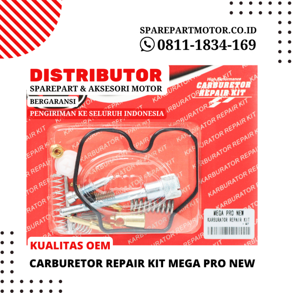 CARBURETOR REPAIR KIT MEGA PRO NEW