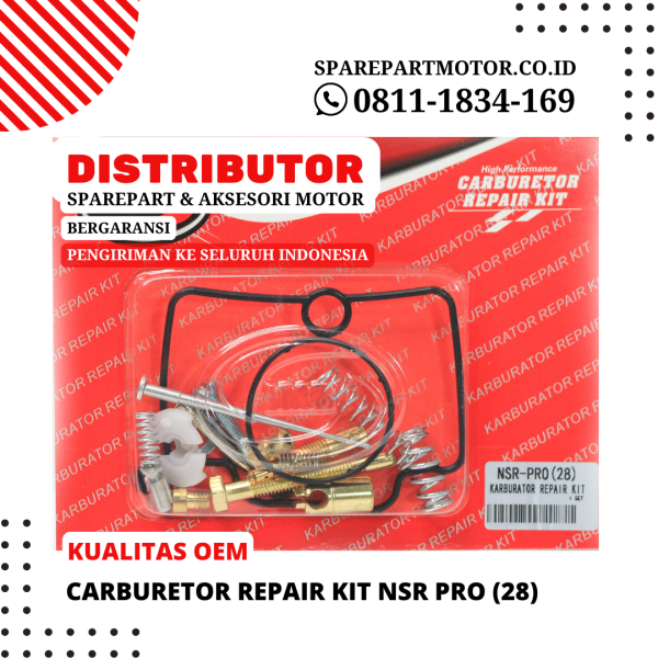 CARBURETOR REPAIR KIT NSR PRO (28)