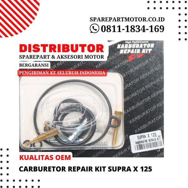 CARBURETOR REPAIR KIT SUPRA X 125