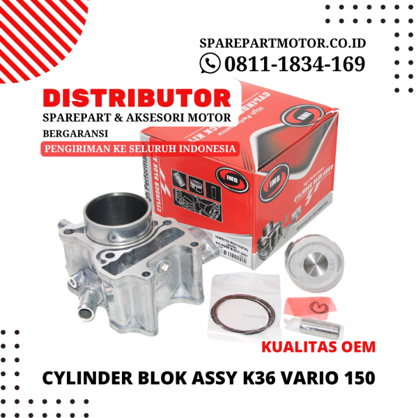 Cylinder BLok Assy K36 VARIO 150