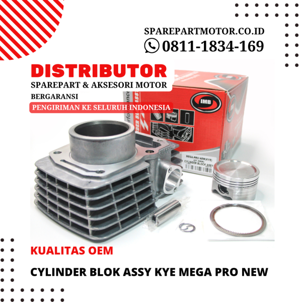 Cylinder Blok Assy KYE MEGA PRO New
