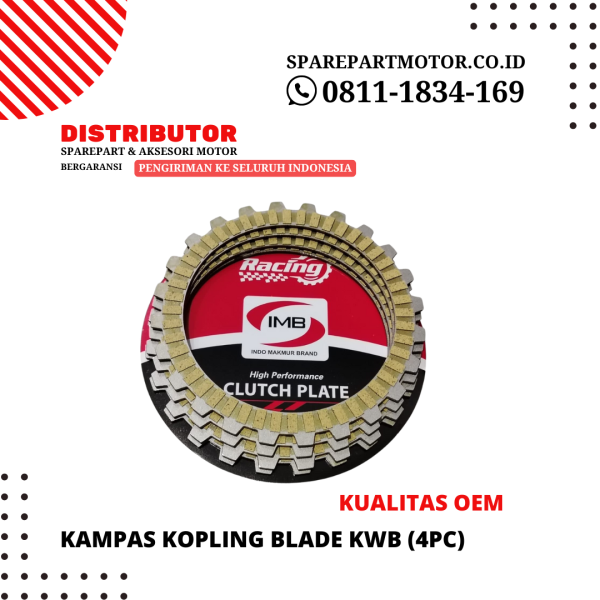 Kampas kopling BLADE KWB (4PC)