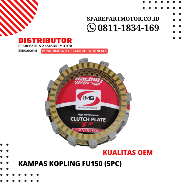 Kampas kopling FU150 (5PC)