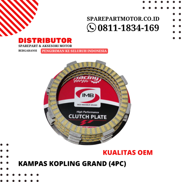 Kampas kopling GRAND (4PC)