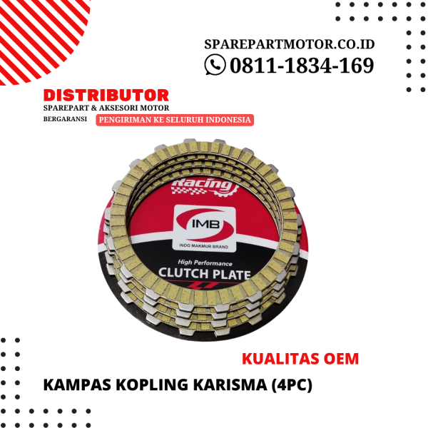 Kampas kopling KARISMA (4PC)