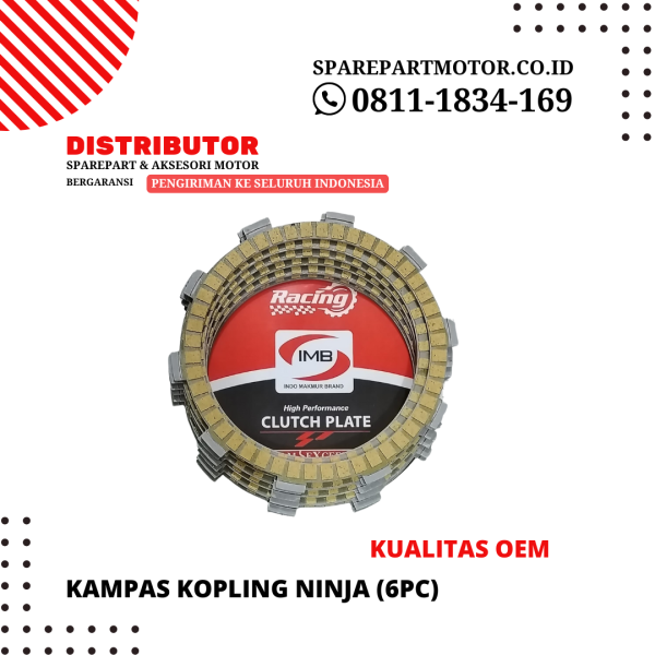 Kampas kopling NINJA (6PC)