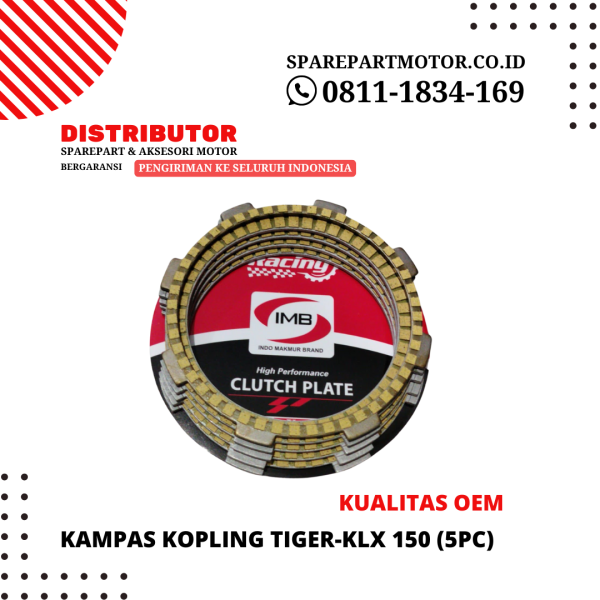 Kampas kopling TIGER-KLX 150 (5PC)