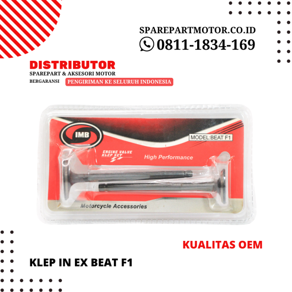 Klep in ex BEAT F1
