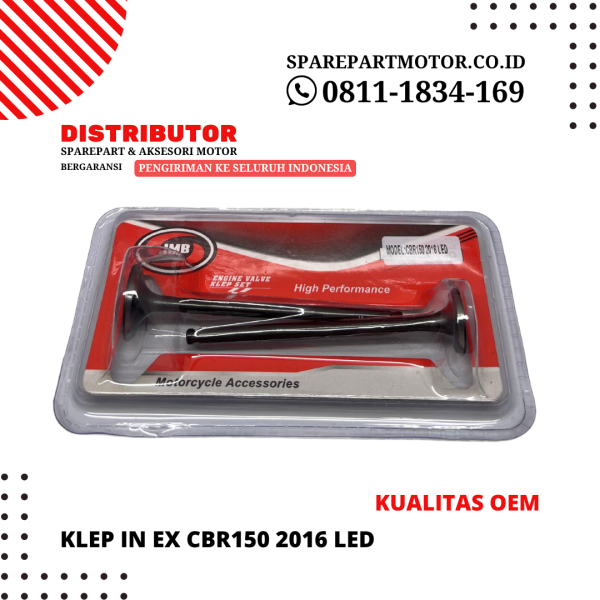 Klep in ex CBR150 2016 LED