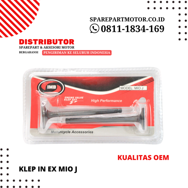 Klep in ex MIO J