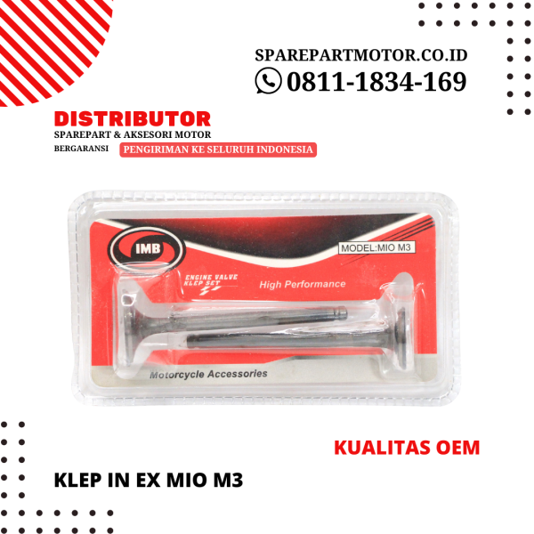 Klep in ex MIO M3