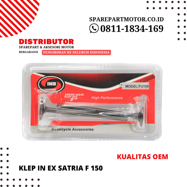 Klep in ex SATRIA F 150