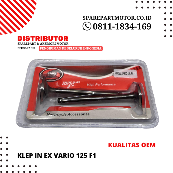Klep in ex VARIO 125 F1