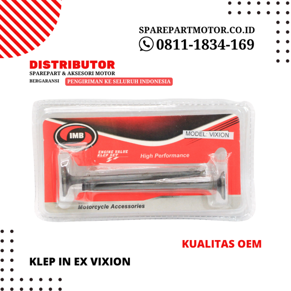 Klep in ex VIXION